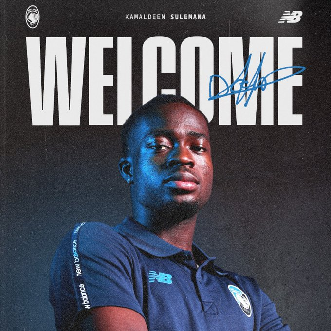 官方：亚特兰大签下南安普顿前锋苏莱曼，转会费总价2150万欧