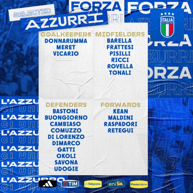 游戏规则模拟器-意大利队11月名单：小小马连续入选，萨沃纳上位